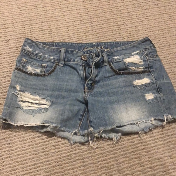 American Eagle Outfitters Pants - Short studded shorts